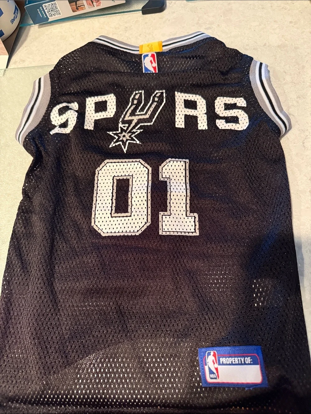 NBA black mesh